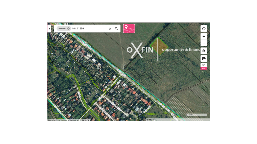 *EXKLUZÍVNE* PREDAJ POZEMKU PEZINOK MALACKÁ CESTA