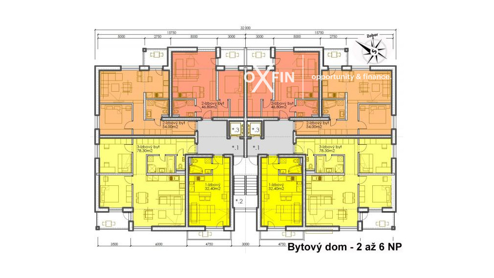 Rezidenčný projekt - NITRA - NOVOSTAVBA