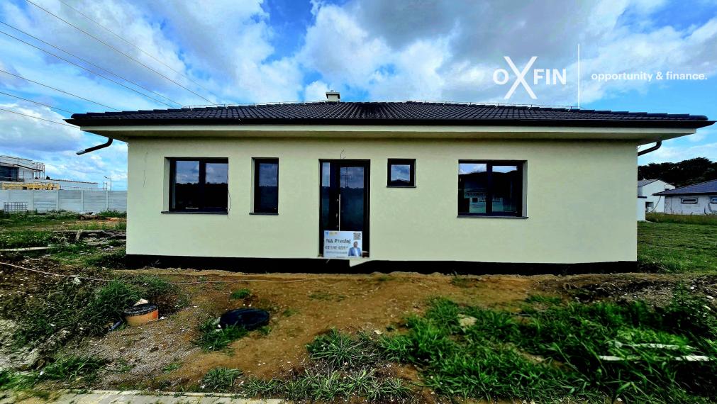 4 izbový BUNGALOV- Moravany nad Váhom DOLINKY s pozemkom 669 m2