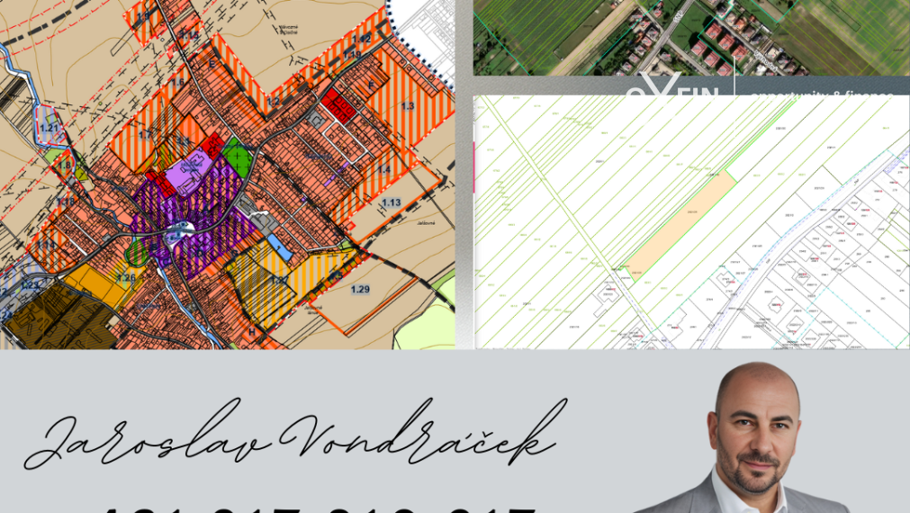 Predaj investičného pozemku v obci Oslany...