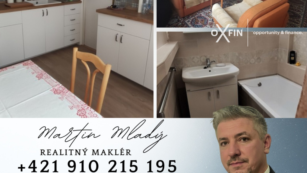 Prenájom 2 izb. byt Segnerova ulica- Karlova Ves