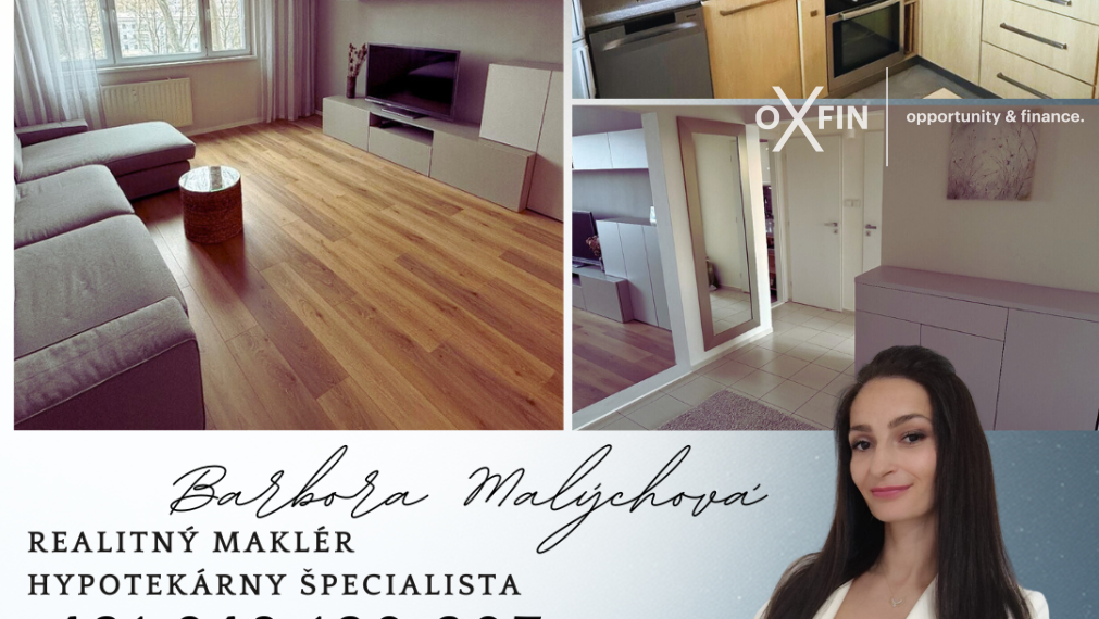 Prenájom rekonštruovaného 3-izbového bytu - BA, Petržalka