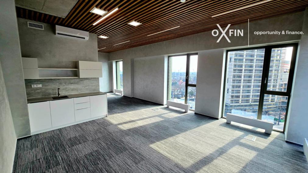 Kancelária s výhľadom na Downtown projekt ZWRIN