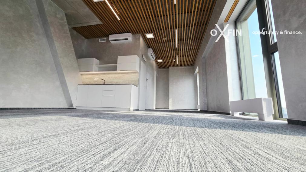 Kancelária s výhľadom na Downtown projekt ZWRIN