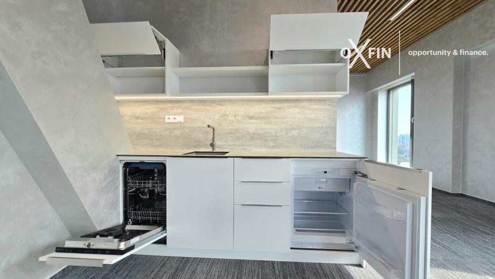 Kancelária s výhľadom na Downtown projekt ZWRIN