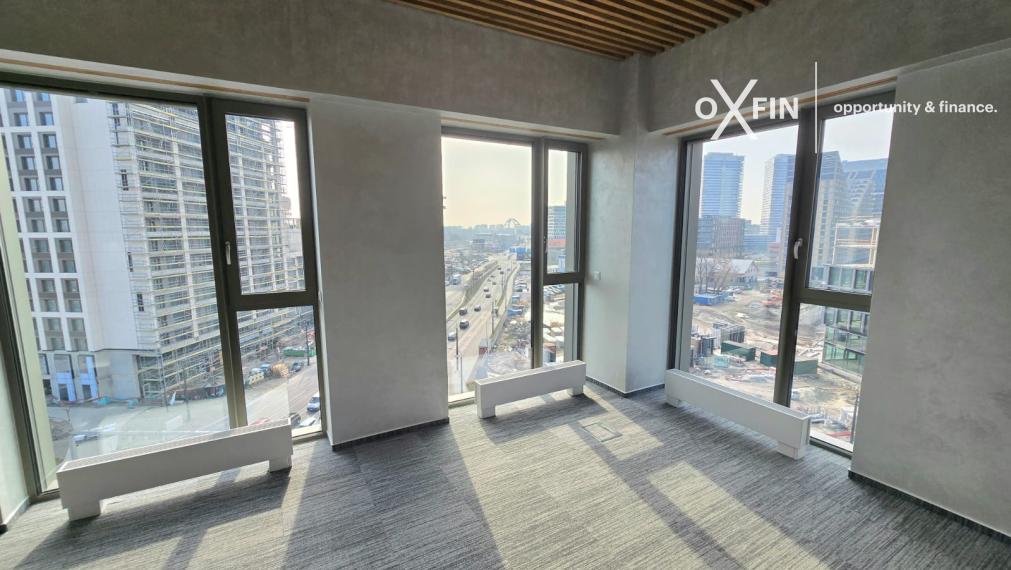 Kancelária s výhľadom na Downtown projekt ZWRIN