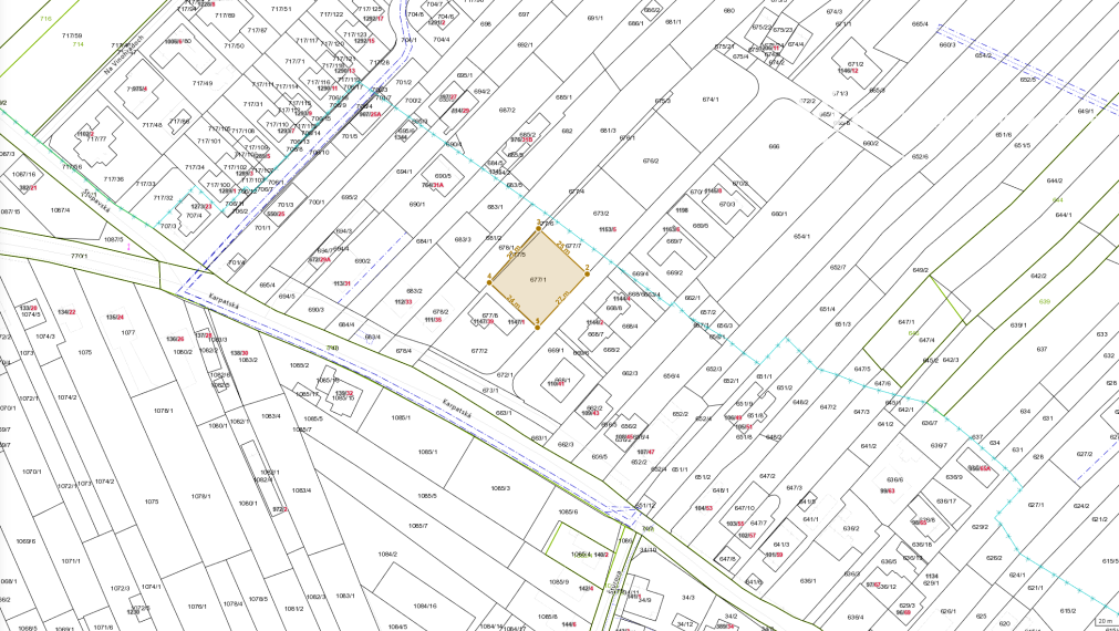 Na predaj stavebný pozemok Slnečná ulica Marianka