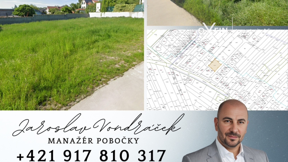 Na predaj stavebný pozemok Slnečná ulica Marianka