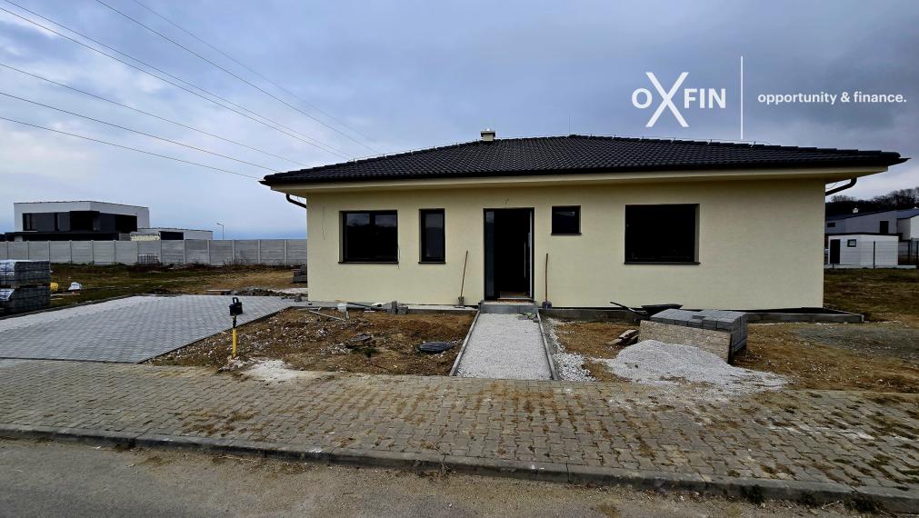 4 izbový BUNGALOV- Moravany nad Váhom DOLINKY s pozemkom 669 m2