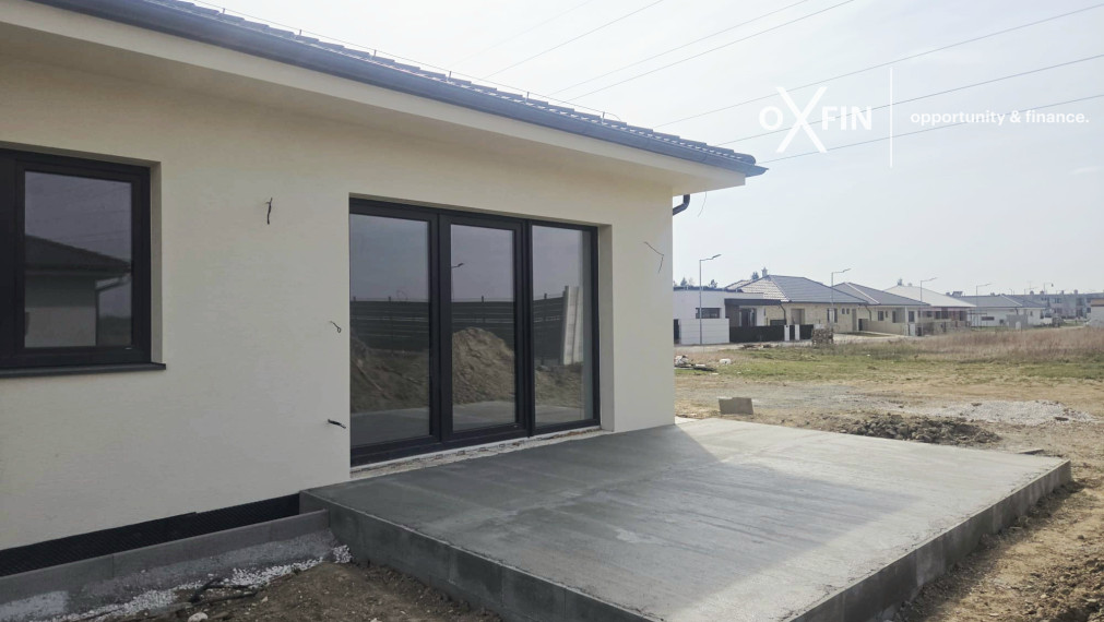 4 izbový BUNGALOV- Moravany nad Váhom DOLINKY s pozemkom 669 m2