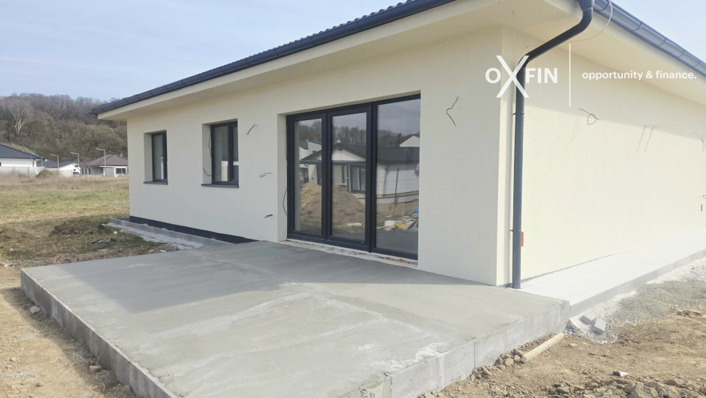 4 izbový BUNGALOV- Moravany nad Váhom DOLINKY s pozemkom 669 m2