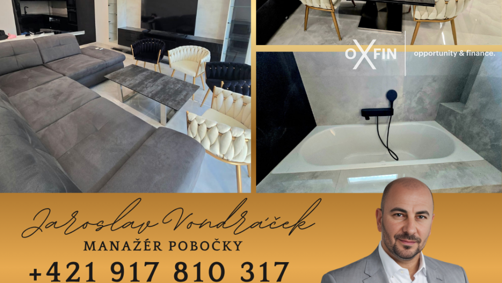 REZERVOVANÉ-Na predaj 3-izbový byt po kompletnej rekonštrukcii