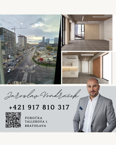 Kancelária s výhľadom na Downtown projekt ZWRIN