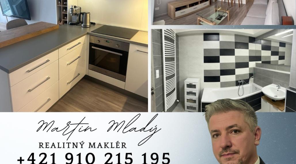 Prenájom 1,5 izb byt Nobelova, Nové Mesto