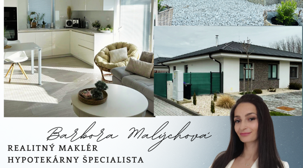 Prenájom moderného 3 izbového rodinného domu v Hamuliakove