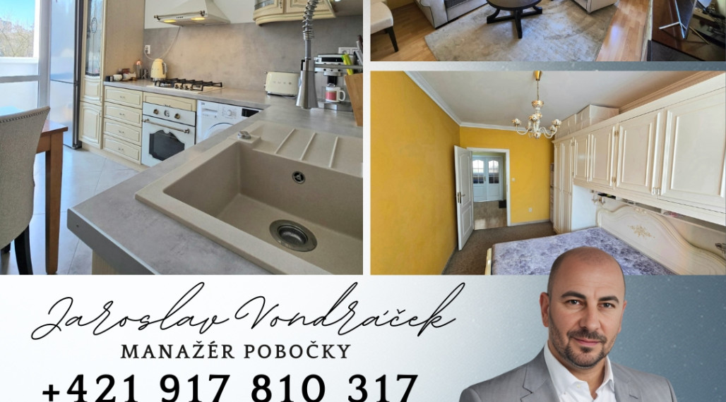 Predaj 4-izb byt Znievska - Petržalka