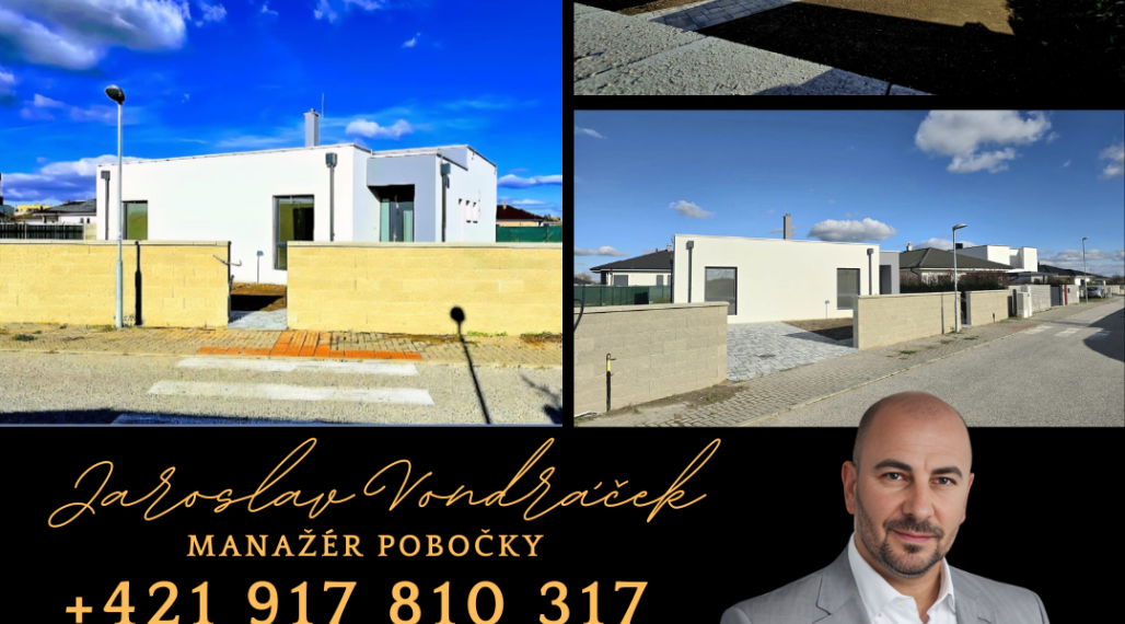 REZERVOVANÉ...Novostavba 4 izbového bungalovu Šípková-Kvetoslavov