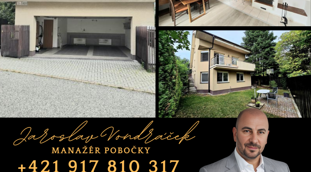 Na predaj Dvojgeneračný rodinný dom s dvomi vchodmi 2 a 5 izieb. Mozartova-Staré Mesto