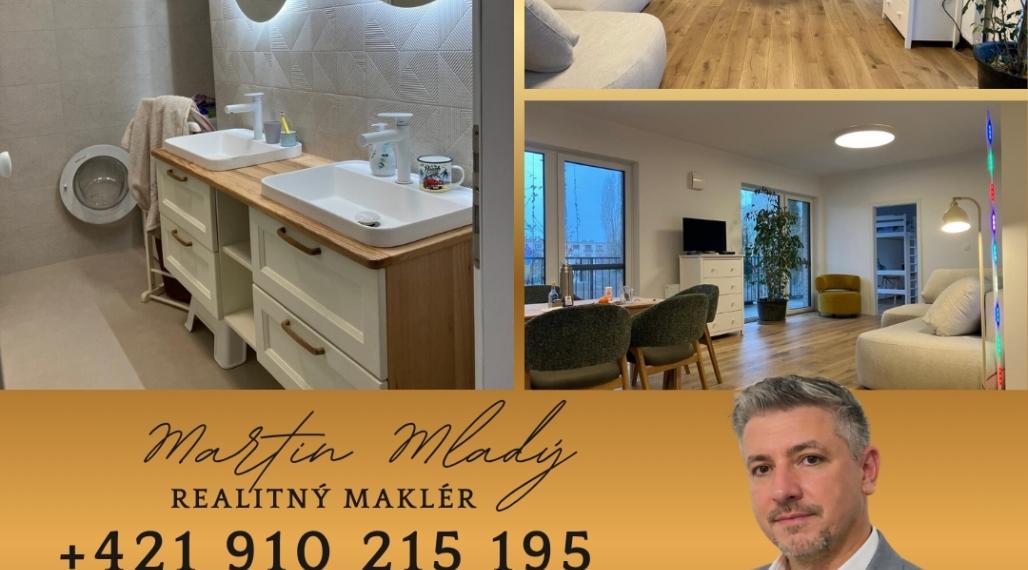 Prenájom 4 izb. byt na Vrbenského ulici, Bratislava