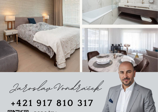 Prenájom Nádherný 3-izb byt SKY PARK