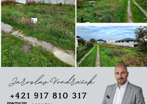 Na predaj stavebný pozemok - Trenčianske Stankovce