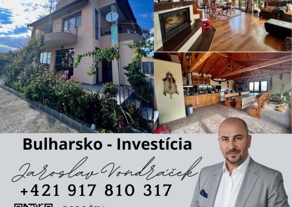 *EXKLUZÍVNE* Veľký trojposchodový dom s nádherným panoramatickým výhľadom v obci Laka