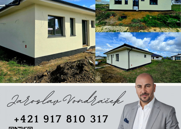 4 izbový BUNGALOV- Moravany nad Váhom DOLINKY s pozemkom 669 m2