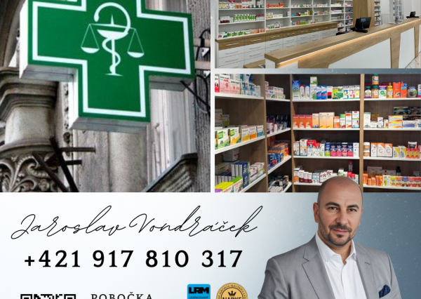 Na prenájom Lekáreň, priestory vhodné na Lekáreň