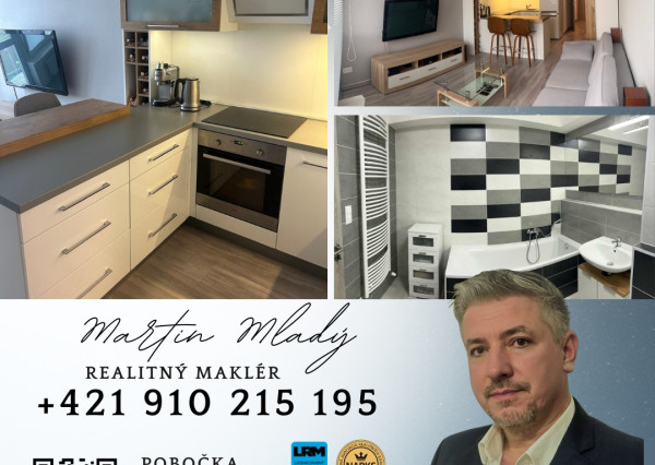 Prenájom 1,5 izb byt Nobelova, Nové Mesto