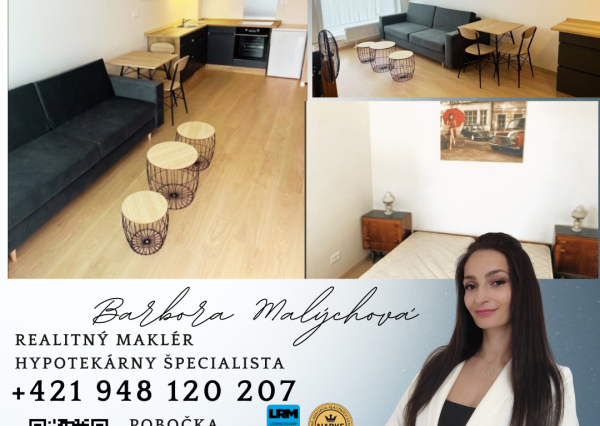 Prenájom útulného 2 izbového bytu v Ružinove