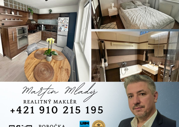 Prenájom 3 izb. bytu Bratislavská ulica, Senec