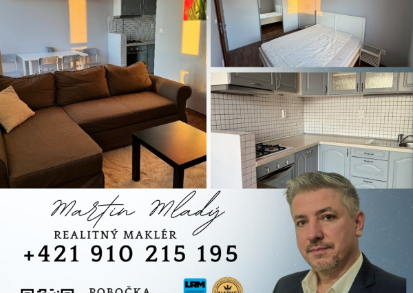 Prenájom 2 izb. bytu na Majerskej ulici, Bratislava