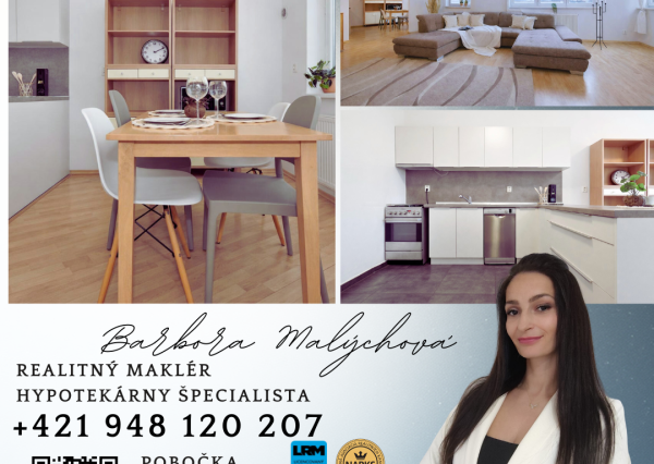 Prenájom 3-izbového bytu - Slávičie údolie - Bratislava