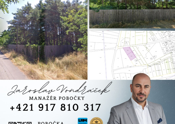 Na predaj Pozemok Borský Svätý Jur - Húšky