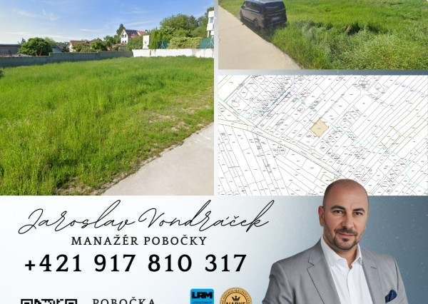 Na predaj stavebný pozemok Slnečná ulica Marianka