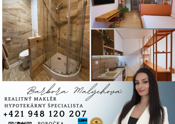 Prenájom zrekonštruovanej garzónky - Modra