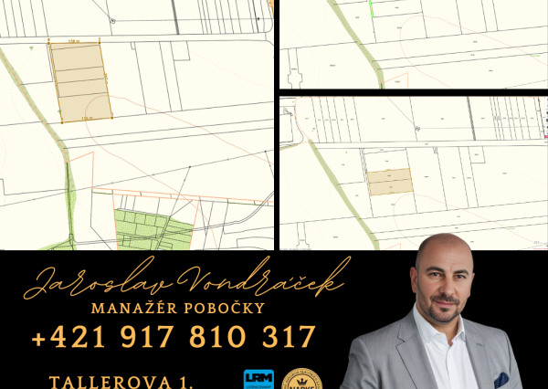 Na predaj investičný pozemok na výstavbu - BERNOLÁKOVO