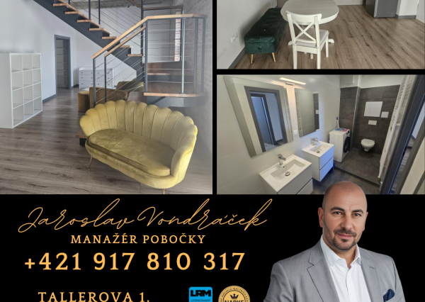 Prenájom 1 a 3 izbový byt Juraja Kréna 26.