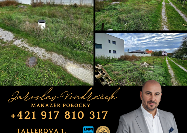 Na predaj stavebný pozemok - Trenčianske Stankovce