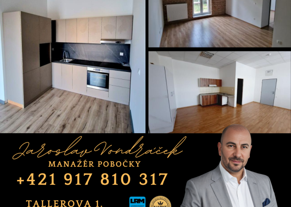 *EXKLUZÍVNE* Byty na prenájom Nové Mesto nad Váhom