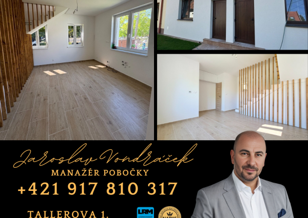 Na predaj novostavba vo Vajnoroch 2-izbový byt