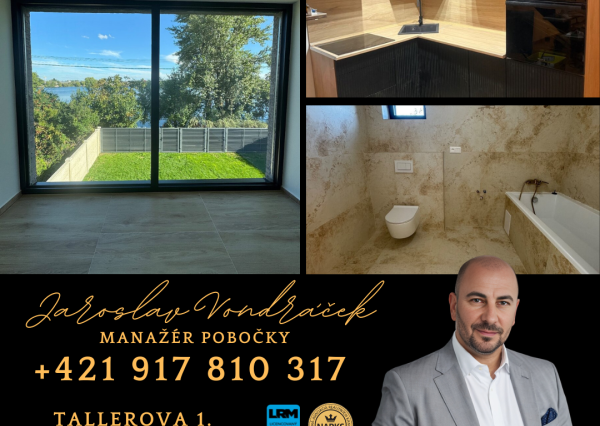 Bývajte priamo pri Vajnorskom Jazere