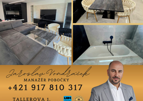 REZERVOVANÉ-Na predaj 3-izbový byt po kompletnej rekonštrukcii