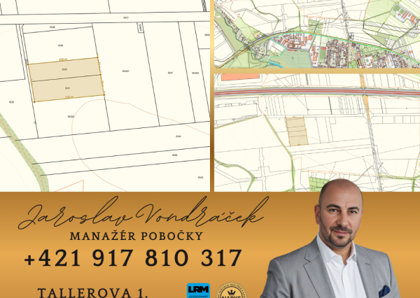 Na predaj investičný pozemok na výstavbu - BERNOLÁKOVO