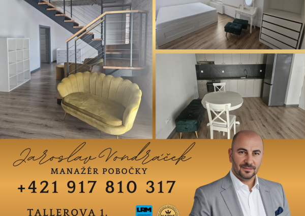 Prenájom 1 a 3 izbový byt Juraja Kréna 26.