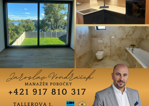 Bývajte priamo pri Vajnorskom Jazere