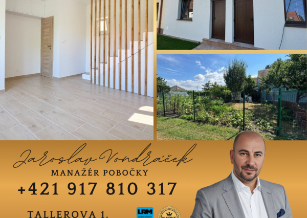 Na predaj novostavba vo Vajnoroch 2-izbový byt