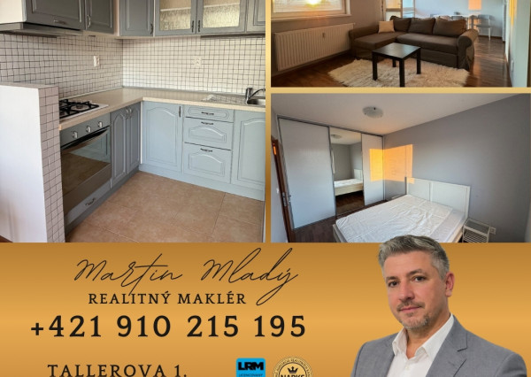 Prenájom 2 izb. bytu na Majerskej ulici, Bratislava