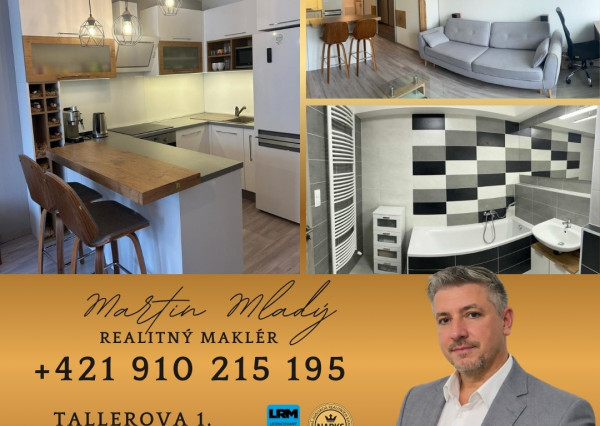 Prenájom 1,5 izb byt Nobelova, Nové Mesto