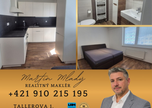 Prenájom 2 izb. byt Nobelova, Nové Mesto